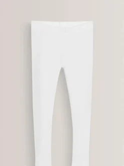 White Regular Fit Leggings 3 Pack (3-16yrs)