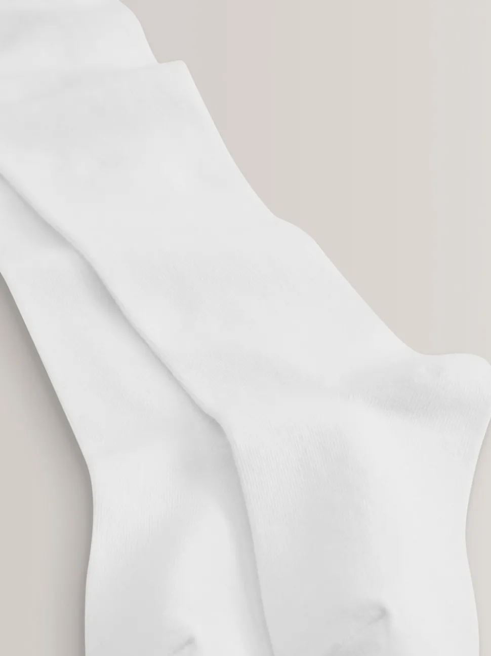 White Regular Length 3 Pack Cotton Rich School Tights