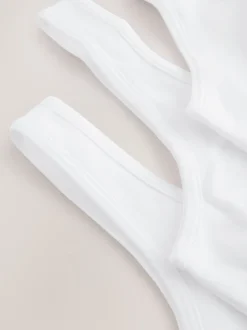 White Scoop Crop Tops 3 Pack (5-16yrs)