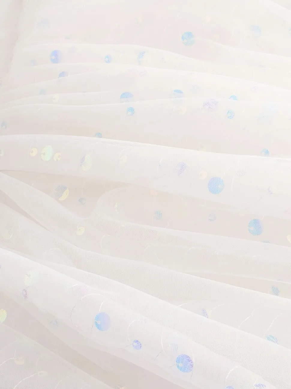 White Sequin Occasion Dress (3-16yrs)