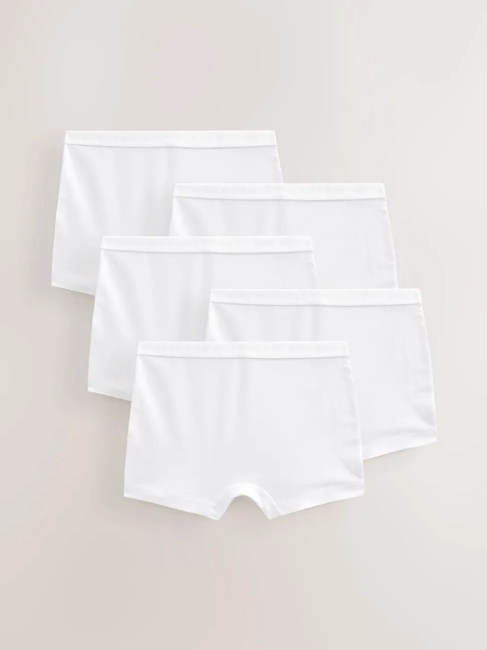 White Short Briefs 5 Pack (2-16yrs)