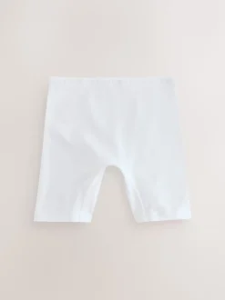 White Shorts Long Leg Briefs 5 Pack (2-16yrs)