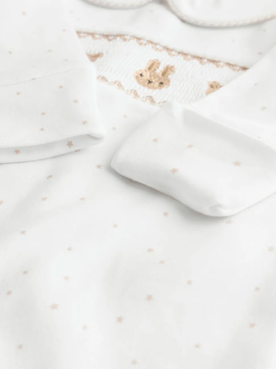 White Sleepsuits 3 Pack (0-2yrs)