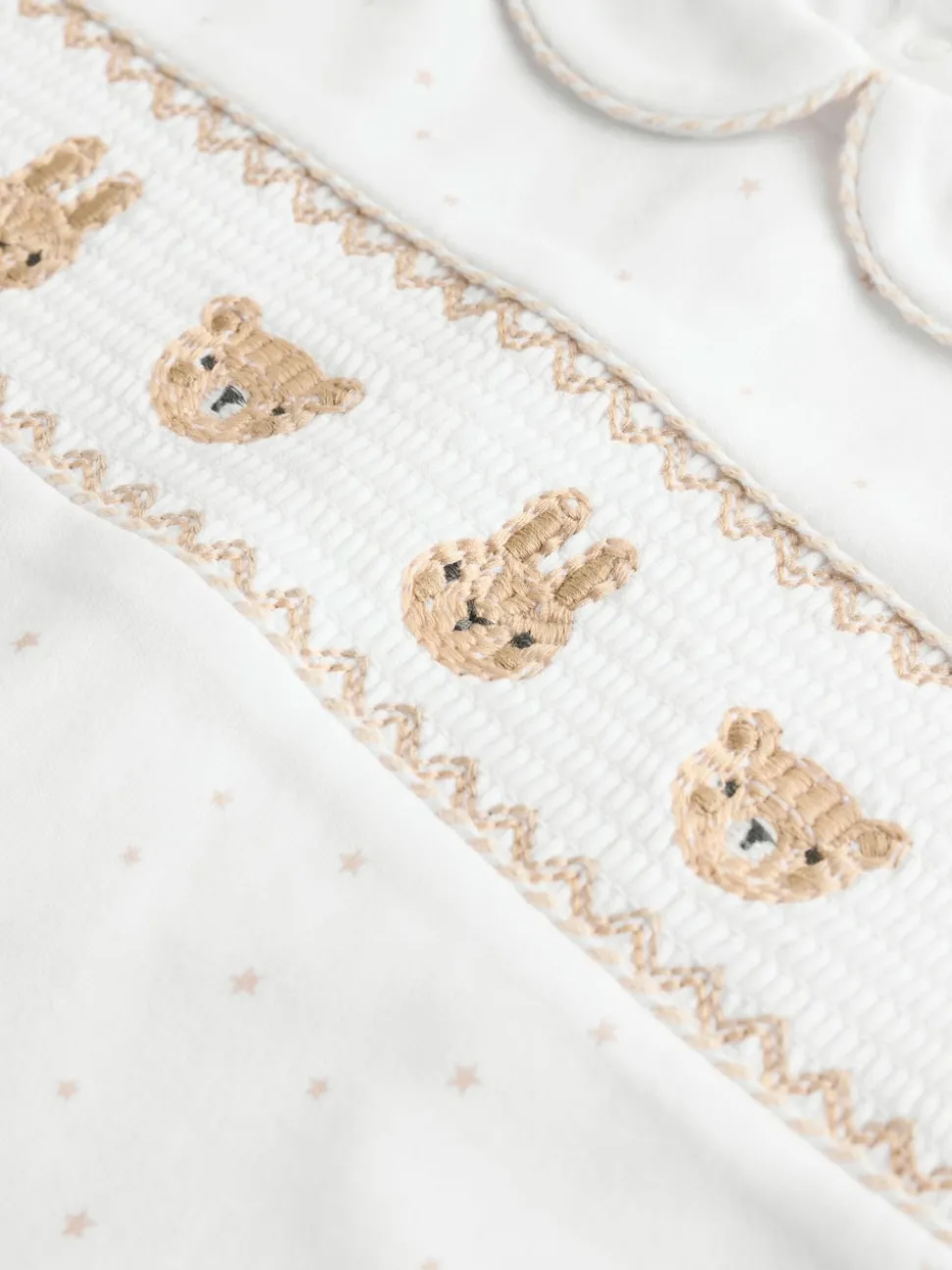 White Sleepsuits 3 Pack (0-2yrs)