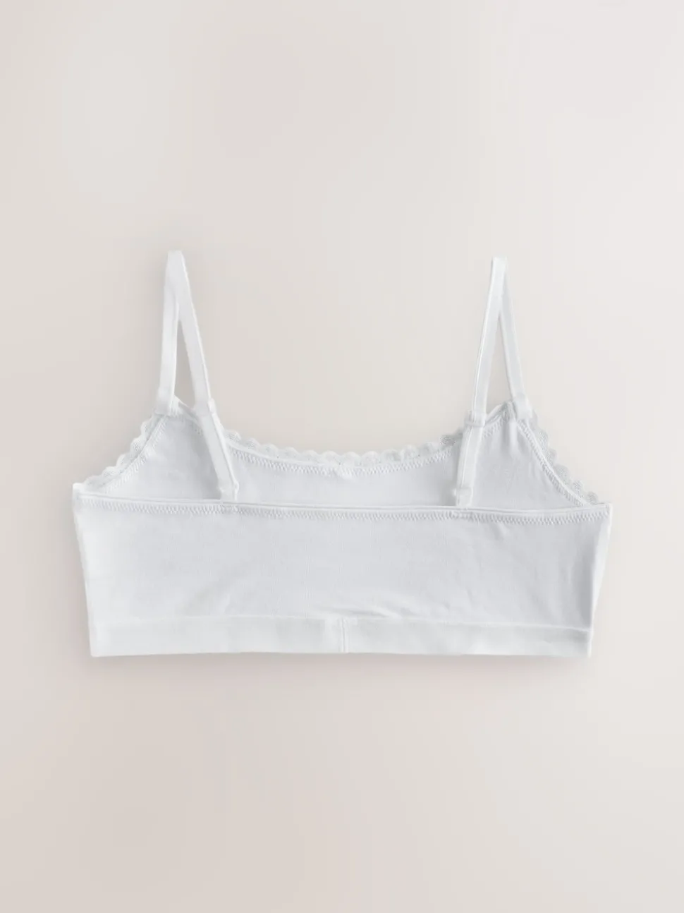 White Strappy Crop Tops 3 Pack (5-16yrs)