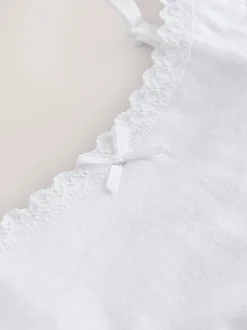 White Strappy Crop Tops 3 Pack (5-16yrs)