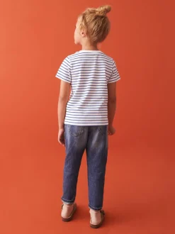 White Stripe T-Shirt (3-16yrs)