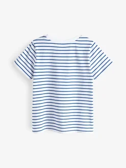 White Stripe T-Shirt (3-16yrs)