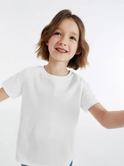 White T-Shirt (3-16yrs)