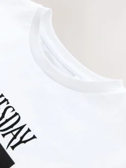 White Wednesday Graphic T-Shirt (8-16yrs)