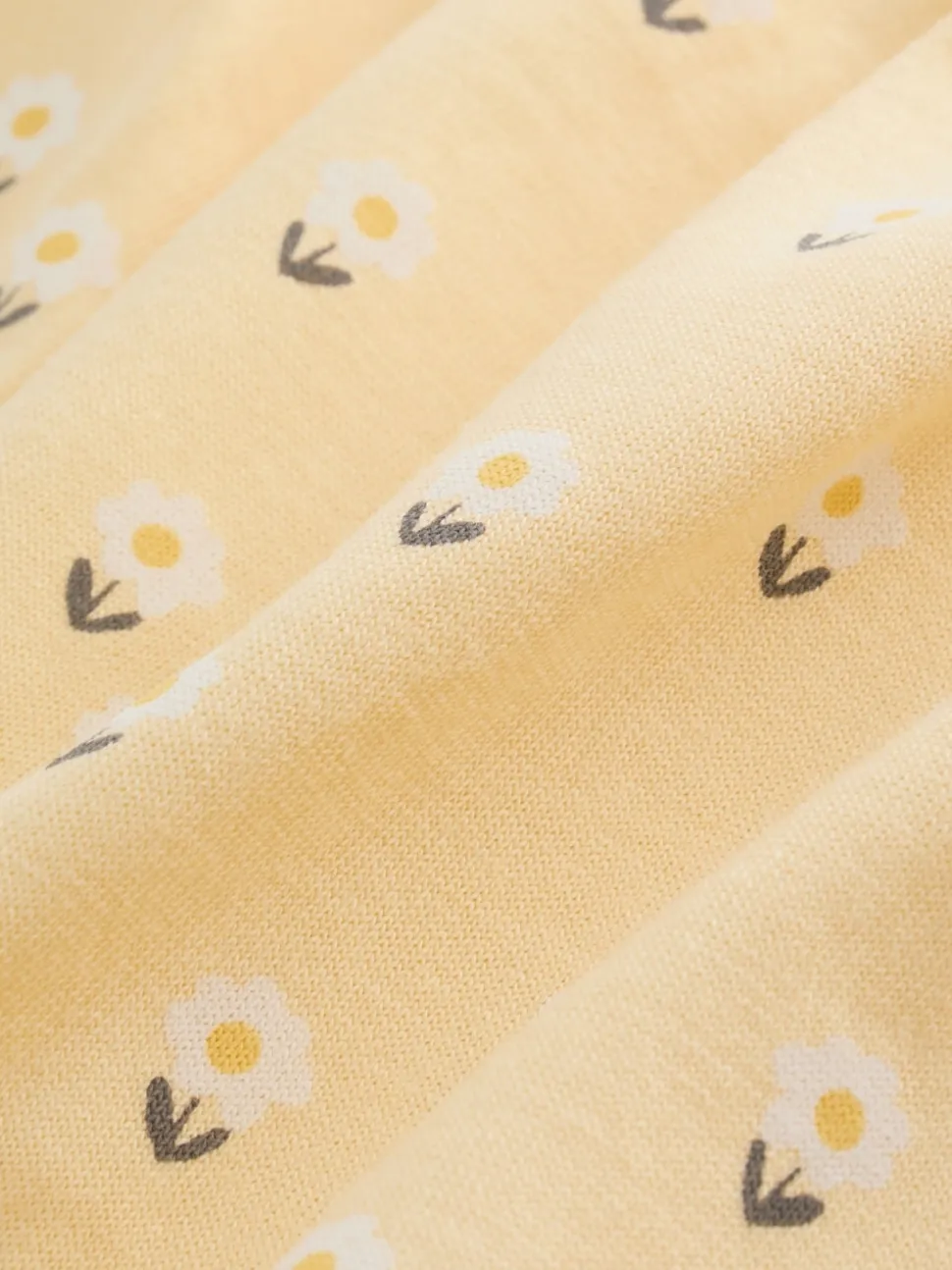 Yellow Ditsy Baby Jersey Dungarees and Bodysuits Set 2 Piece (0mths-3yrs)