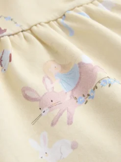 Yellow Fairy Sweat Dress (3mths-7yrs)