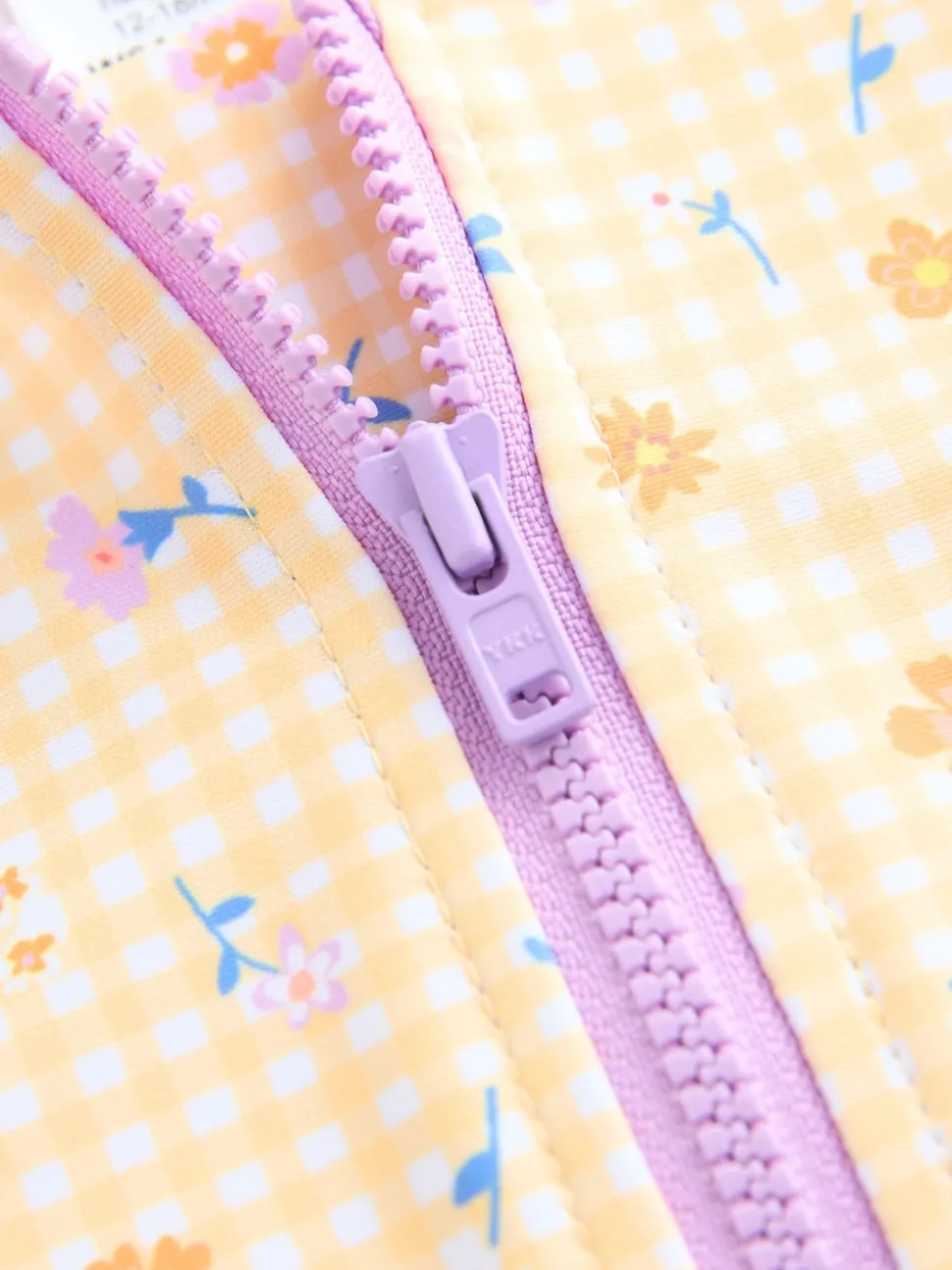 Yellow Gingham Ditsy Sunsafe Swimsuit (3mths-10yrs)