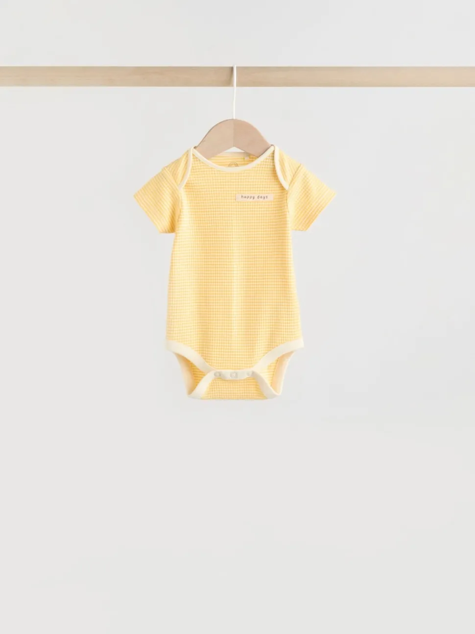 Yellow Lemons 5 Pack Short Sleeve Baby Bodysuits