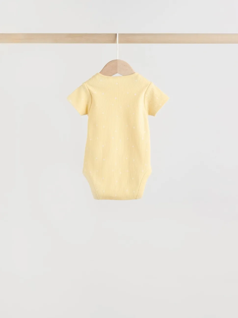Yellow Lemons 5 Pack Short Sleeve Baby Bodysuits