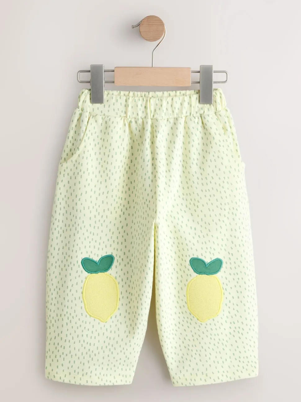Yellow Lemons Embellished Barrel Trousers (3mths-7yrs)