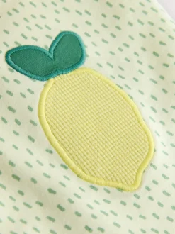 Yellow Lemons Embellished Barrel Trousers (3mths-7yrs)