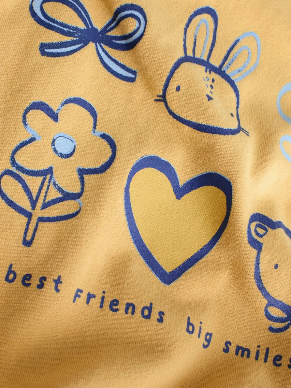 Yellow/Blue Gingham Baby Long Sleeve Top and Leggings Set 2 Piece (0mths-2yrs)