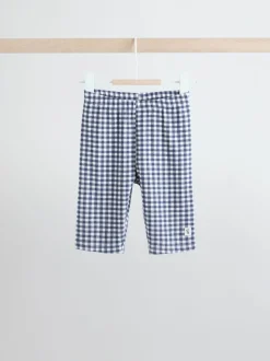 Yellow/Blue Gingham Baby Long Sleeve Top and Leggings Set 2 Piece (0mths-2yrs)