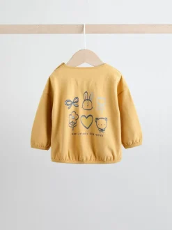 Yellow/Blue Gingham Baby Long Sleeve Top and Leggings Set 2 Piece (0mths-2yrs)