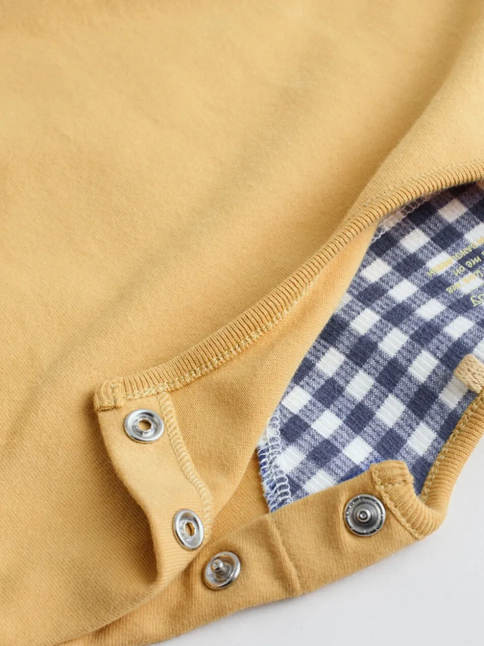 Yellow/Blue Gingham Baby Long Sleeve Top and Leggings Set 2 Piece (0mths-2yrs)