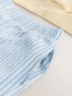 Yellow/Blue Stripe Sweatshirt and Wide Leg Trousers Set (3-16yrs)