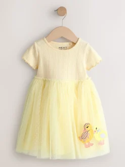 Yellow Duck Tutu Skirt Dress (3mths-7yrs)