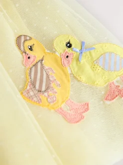 Yellow Duck Tutu Skirt Dress (3mths-7yrs)