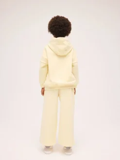 Yellow Embroidered Detail Hoodie (3-16yrs)