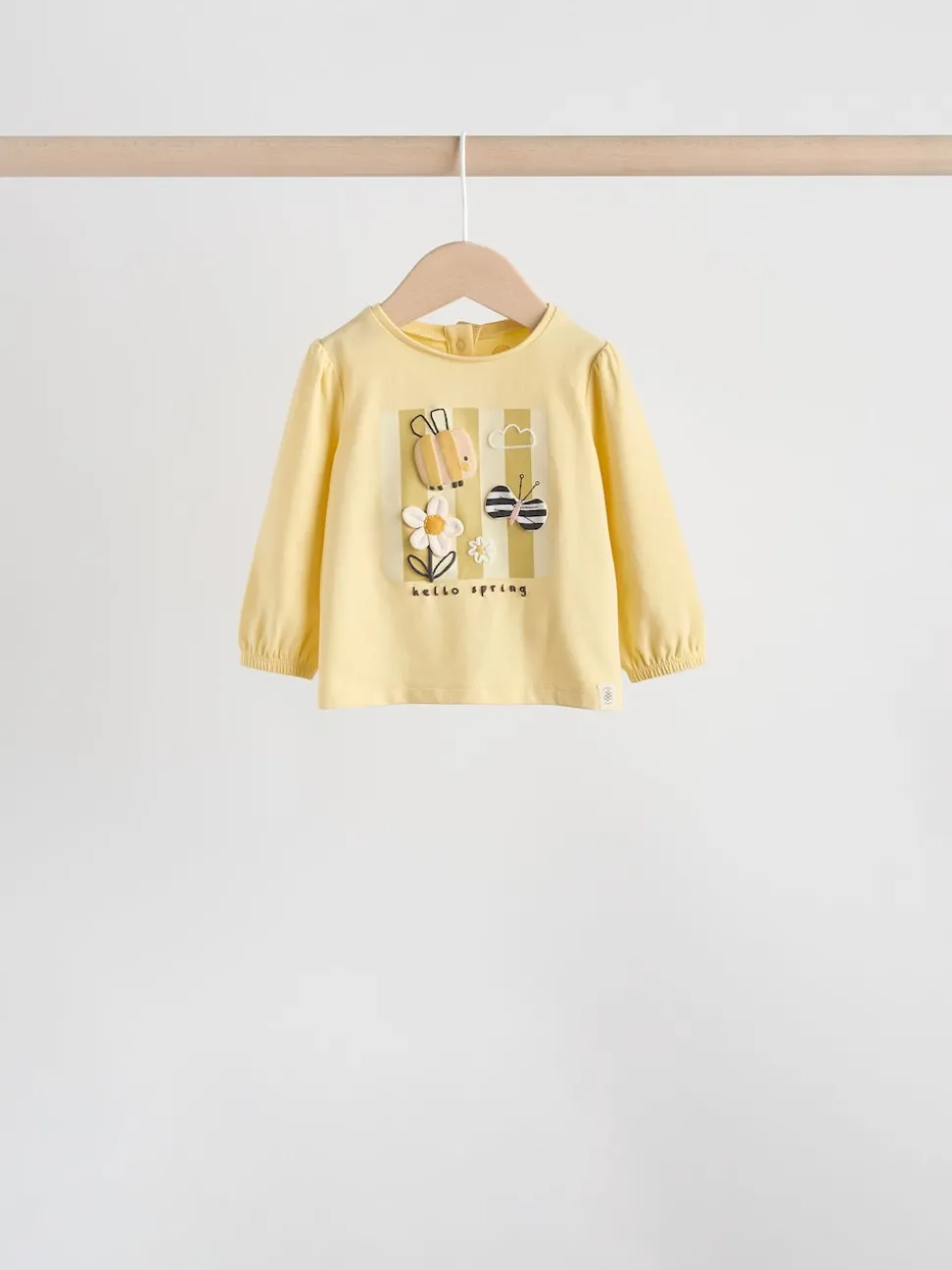 Yellow Flower/ Stripe Long Sleeve Top And Leggings Set 6 Piece (0mths-3yrs)