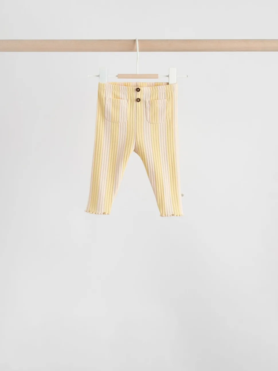 Yellow Flower/ Stripe Long Sleeve Top And Leggings Set 6 Piece (0mths-3yrs)