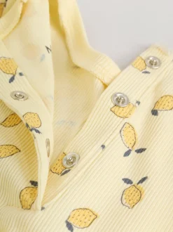 Yellow Lemon Baby Long Sleeve Frill Top And Leggings Set (0mths-2yrs)
