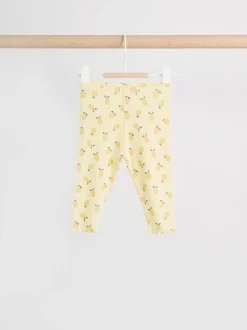 Yellow Lemon Baby Long Sleeve Frill Top And Leggings Set (0mths-2yrs)