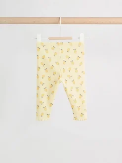 Yellow Lemon Baby Long Sleeve Frill Top And Leggings Set (0mths-2yrs)