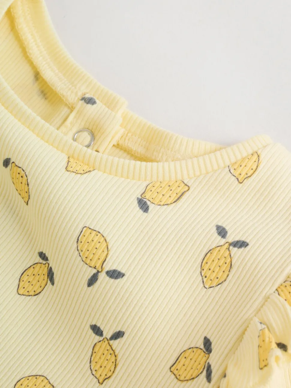 Yellow Lemon Baby Long Sleeve Frill Top And Leggings Set (0mths-2yrs)