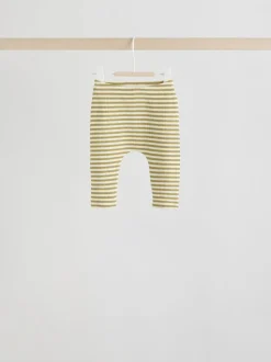 Yellow/Pink/Blue Baby Jersey Tops and Leggings Set 6 Piece (0mths-2yrs)