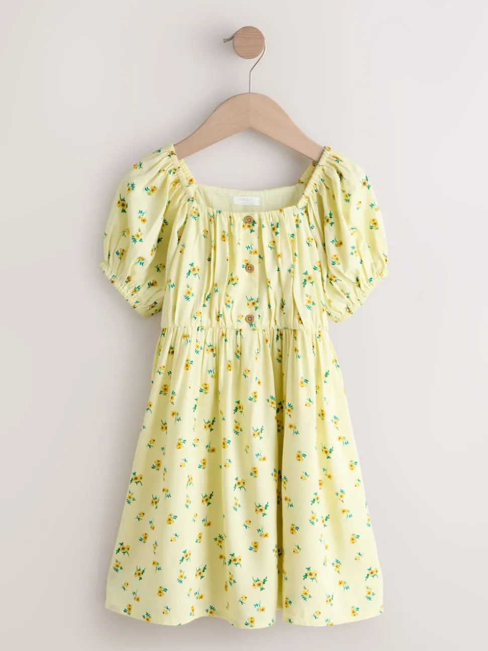 Yellow Short Sleeve Dress (3-16yrs)