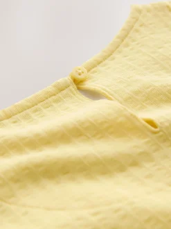 Yellow Sleeveless Jersey Dress (3-16yrs)