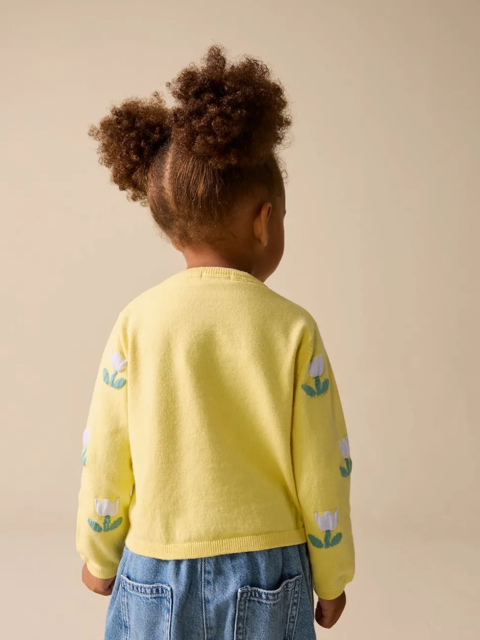 Yellow Tulip Cardigan (3mths-10yrs)
