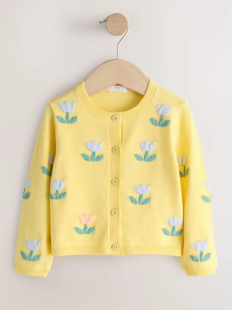 Yellow Tulip Cardigan (3mths-10yrs)