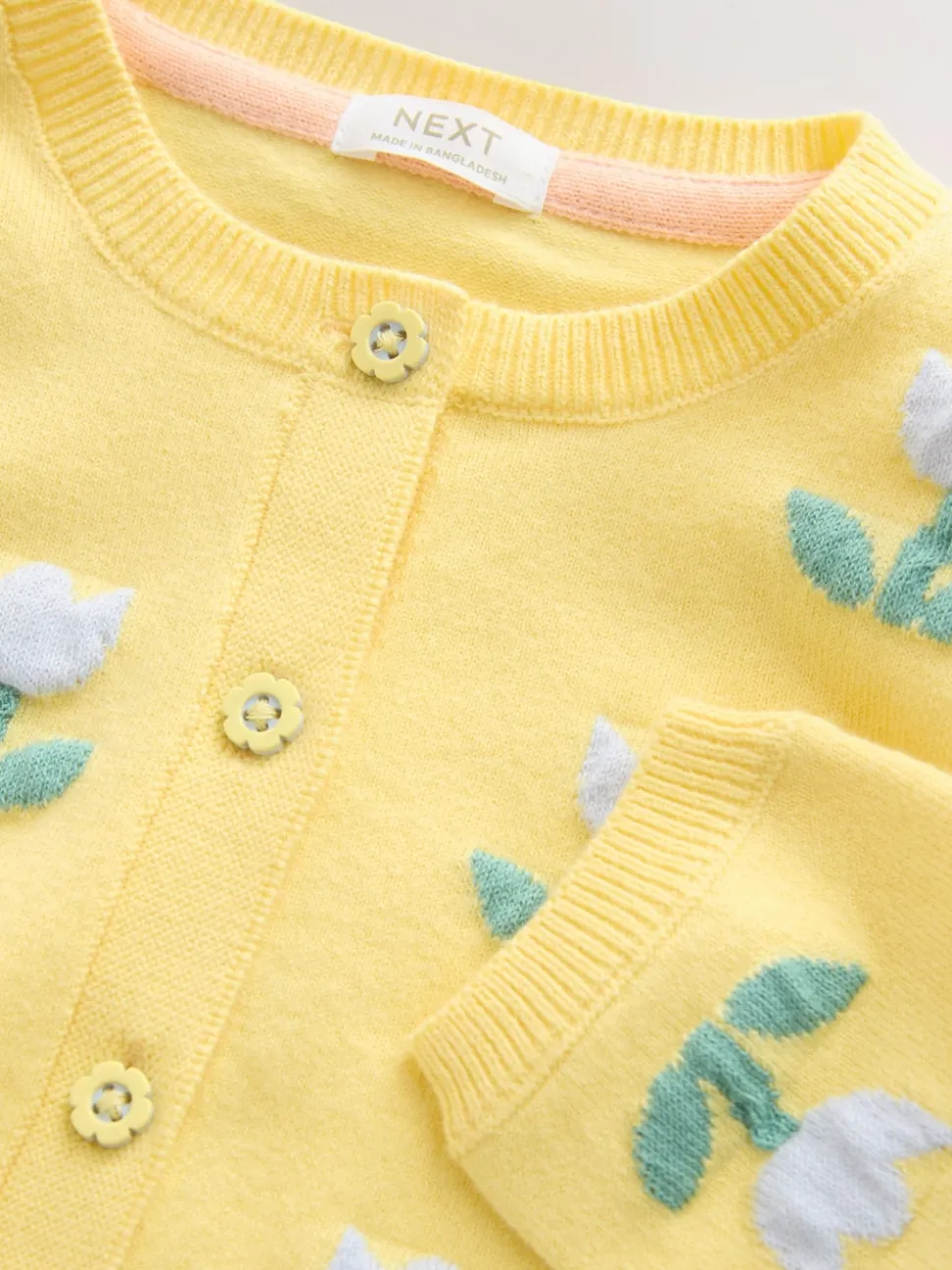 Yellow Tulip Cardigan (3mths-10yrs)