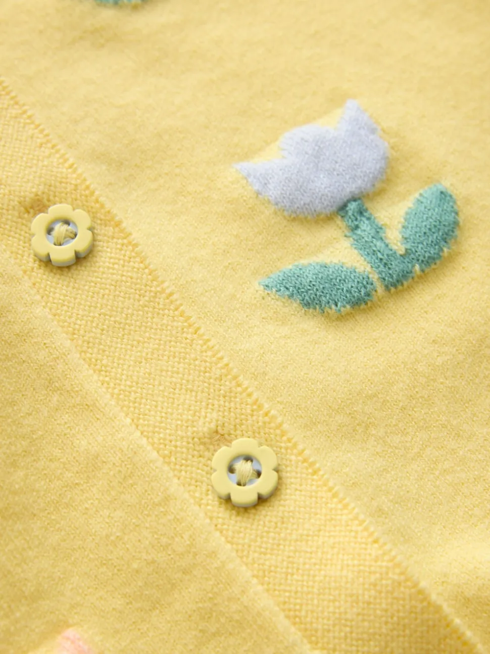 Yellow Tulip Cardigan (3mths-10yrs)
