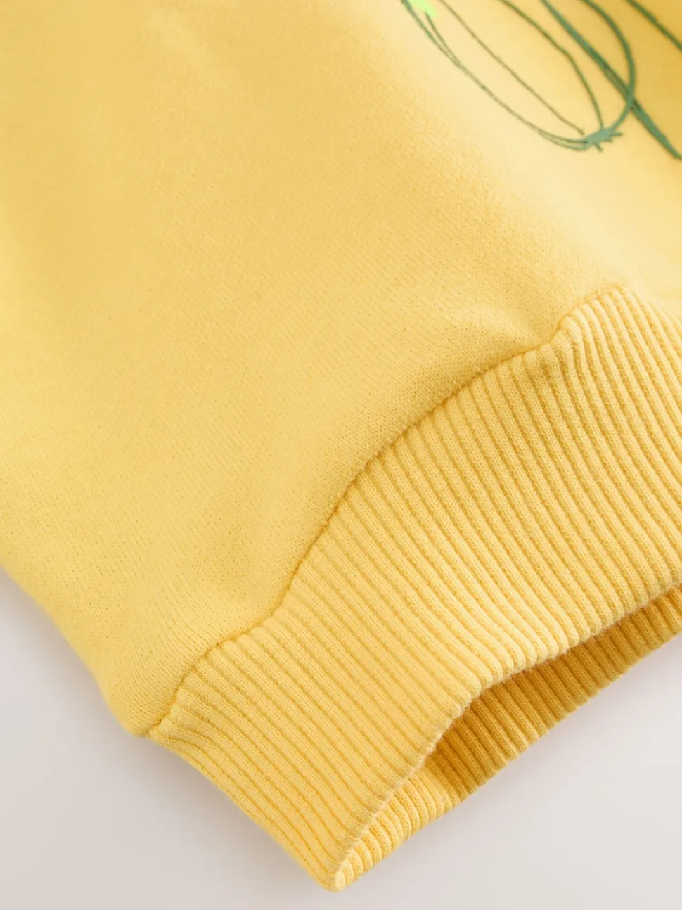 Yellow Vegetables Crew Neck Sweatshirt (3mths-7yrs)