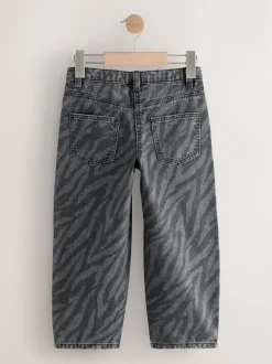 Zebra Barrel Jeans (3-16yrs)