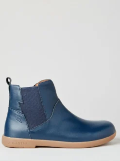 Zig+Star Blue Junior Kids Rockit Boots