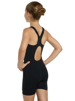 Zoggs Girls Cottesloe Black Legsuit Swimsuit