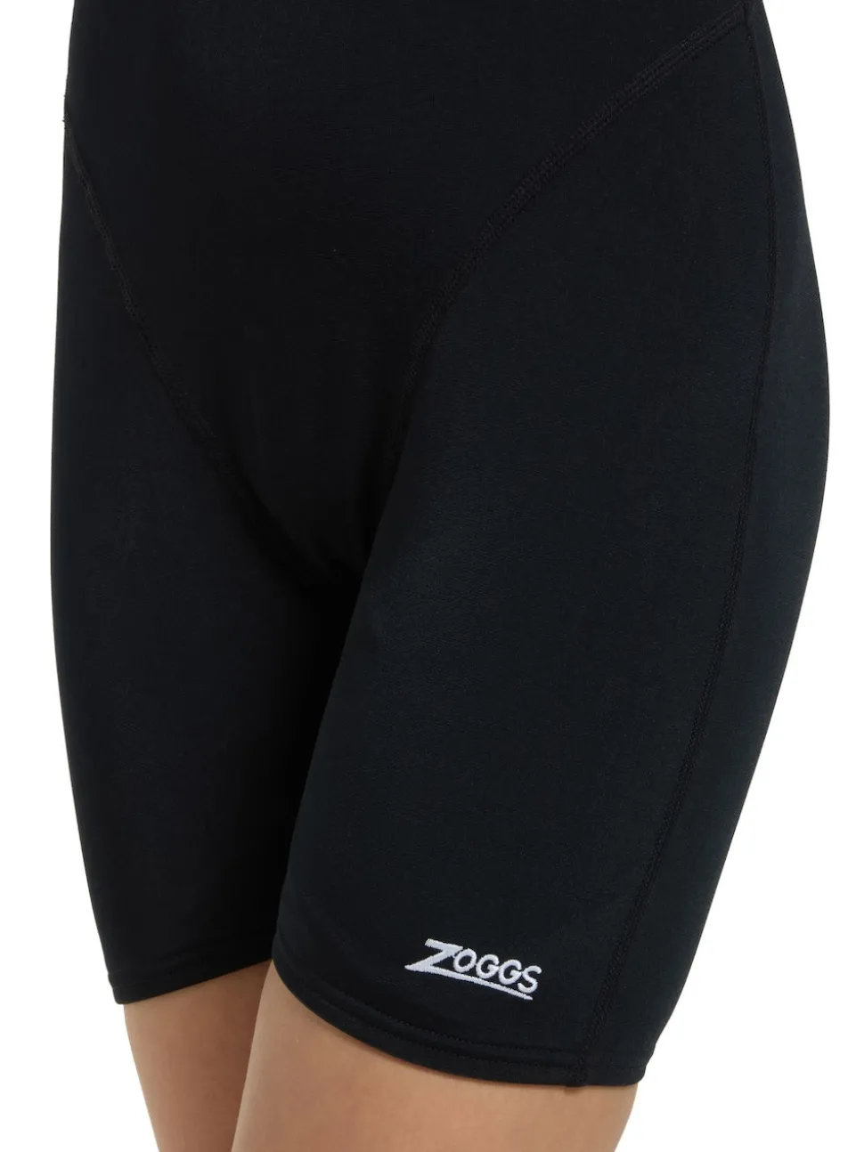 Zoggs Girls Cottesloe Black Legsuit Swimsuit