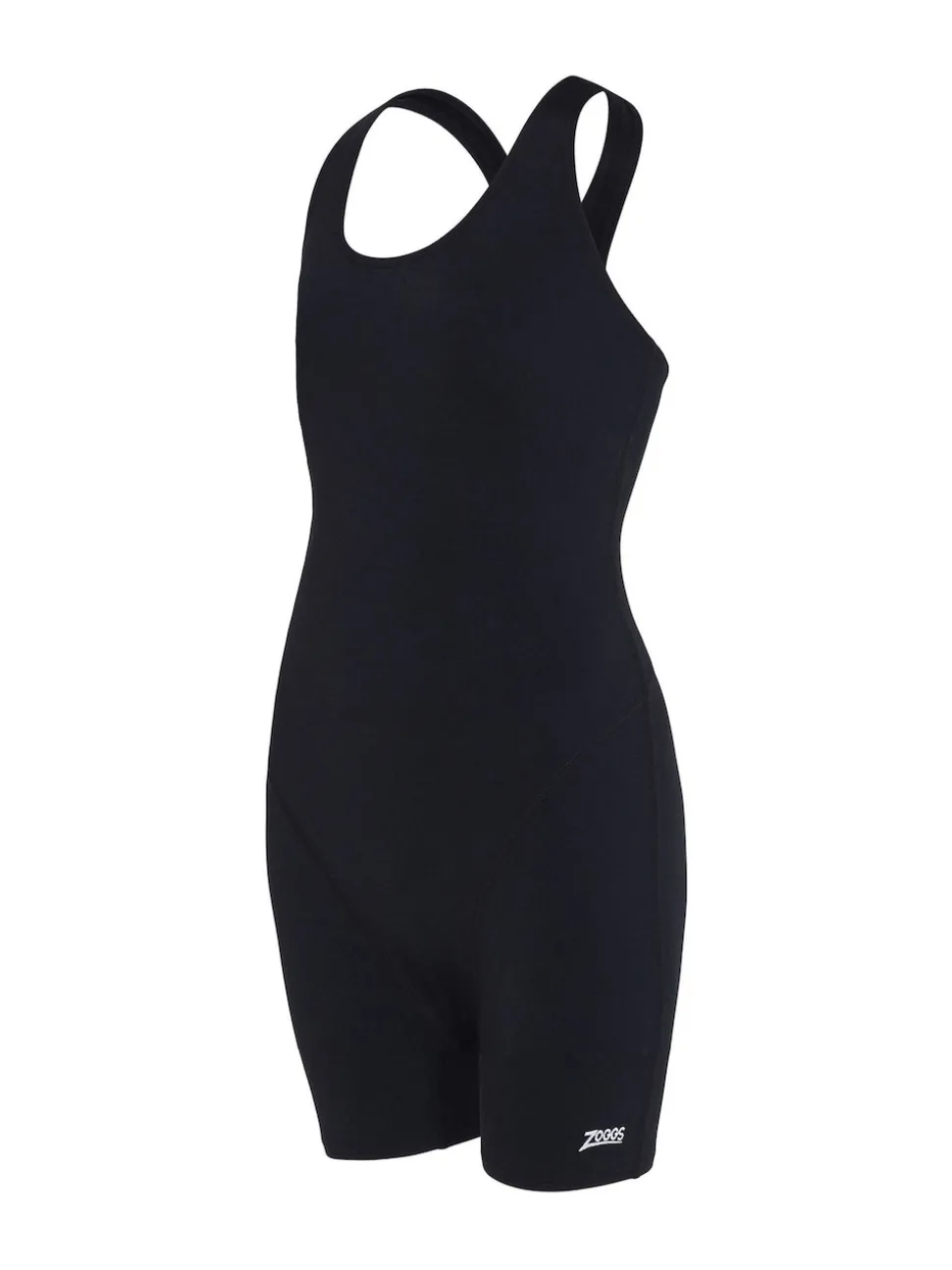 Zoggs Girls Cottesloe Black Legsuit Swimsuit